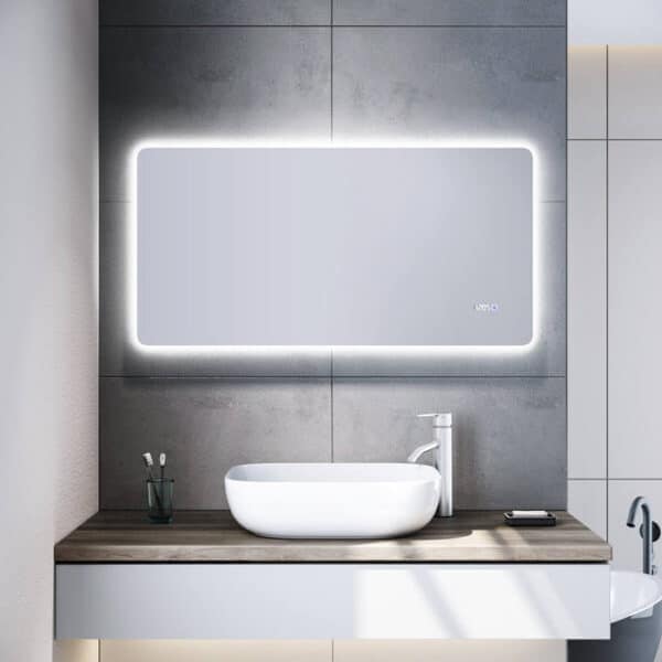 SONNI LED Badspiegel 120×60 cm