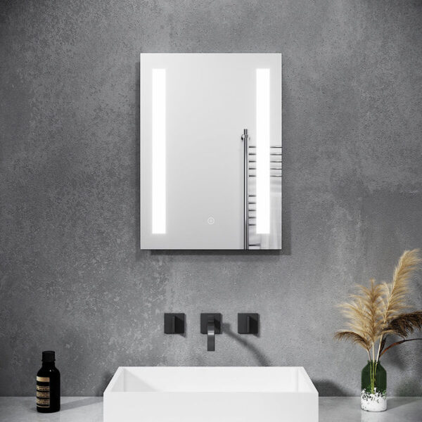 SONNI LED Badspiegel Touch 45x60cm / 50x70cm