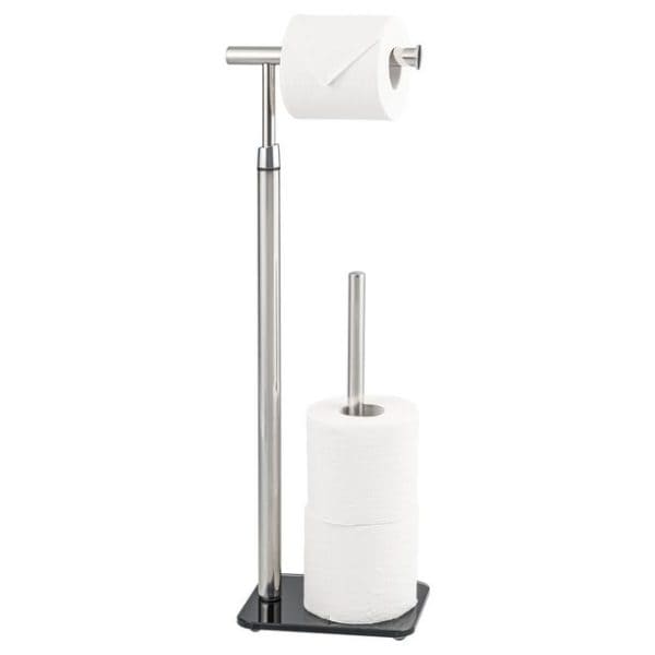 bremermann Toilettenpapierhalter Stand-WC-Rollenhalter 2in1 Test