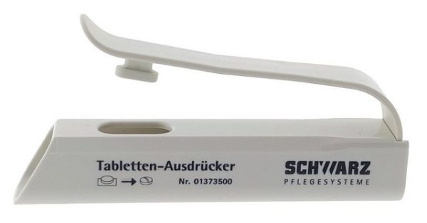 Schwarz melipul Tabletten-Ausdrücker Aufbewahrung Test