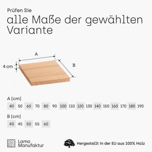 HOLZBRINK Waschtischplatte LWPG Möbel Test