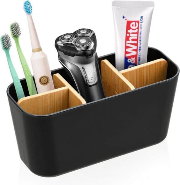 BlingBin Zahnbürstenhalter Bambus Organizer Test