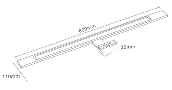 kalb LED Spiegelleuchte 600mm Badleuchte Test