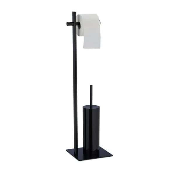 relaxdays Toilettenpapierhalter Stand WC Garnitur Test