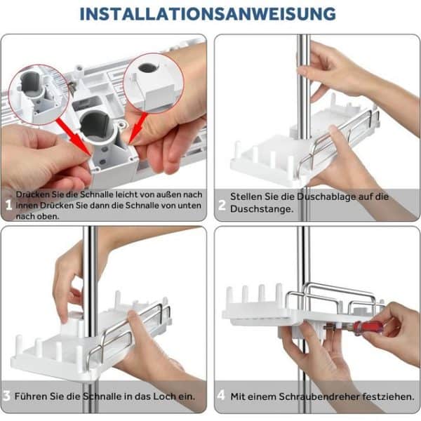 Hauss Sprole Duschablage Badregal Test